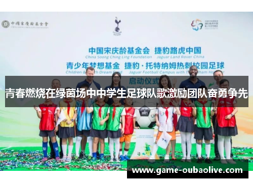 青春燃烧在绿茵场中中学生足球队歌激励团队奋勇争先